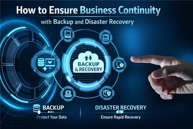 How to Ensure Business Continuity with Backup and Disaster Recovery