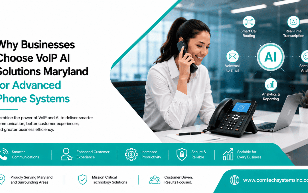 Why Businesses Choose VoIP AI Solutions Maryland for Advanced Phone Systems